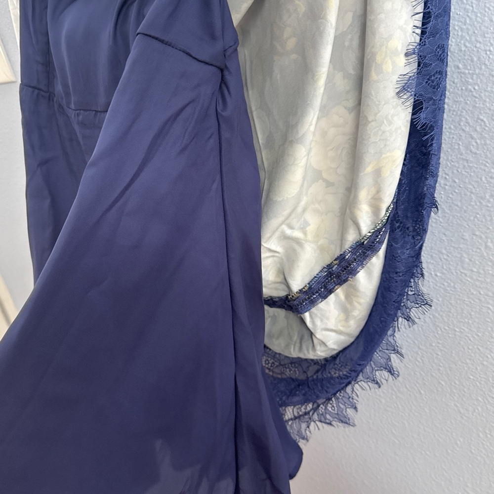 Rachel Parcell Floral Blue Robe - Picture 15 of 15